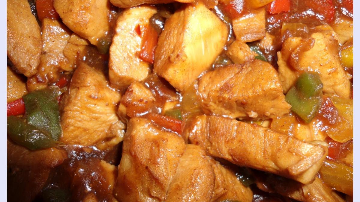 Frango Xadrez - Detalles de Receta