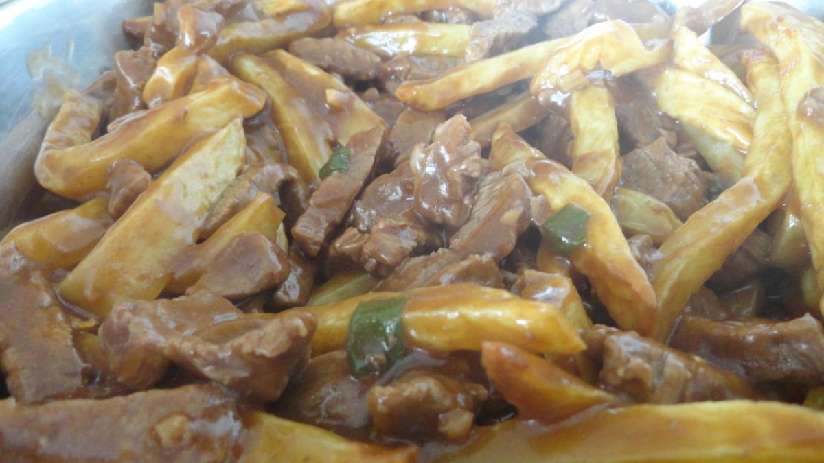 Fiz Batata frita, Bem Brasil, na Airfryer - Comida brasileira