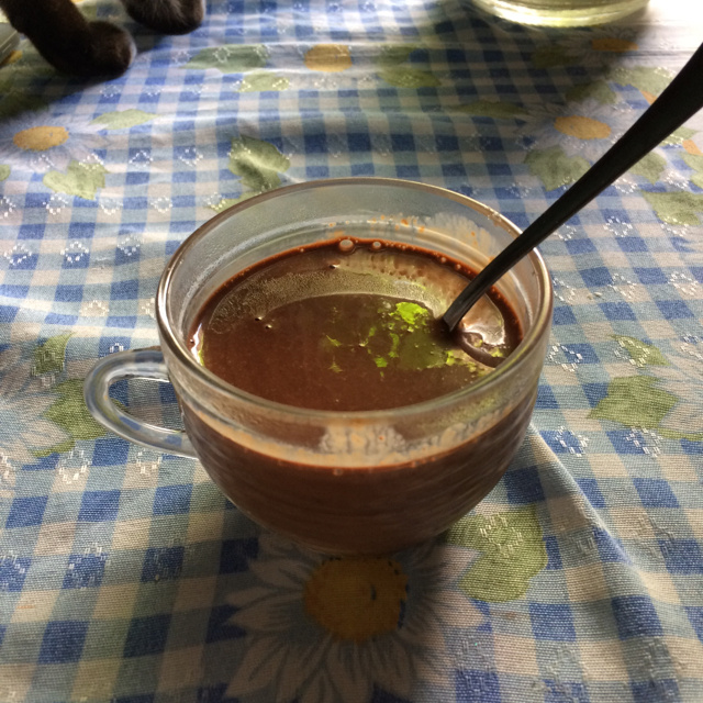 Chocolate quente super fácil