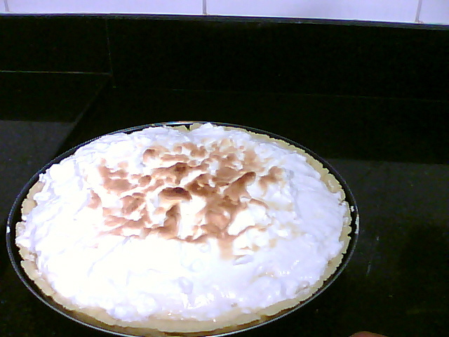 Torta de limão de microondas