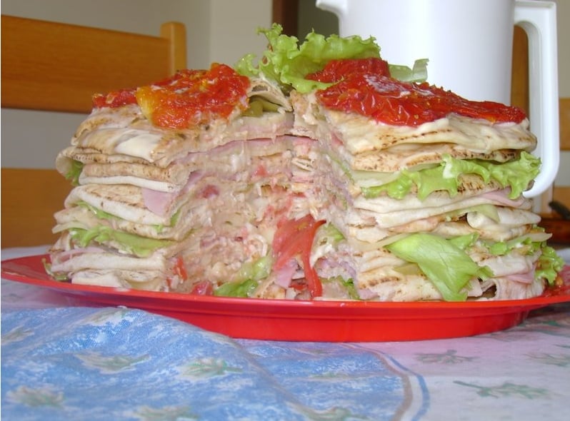 Salada de panqueca
