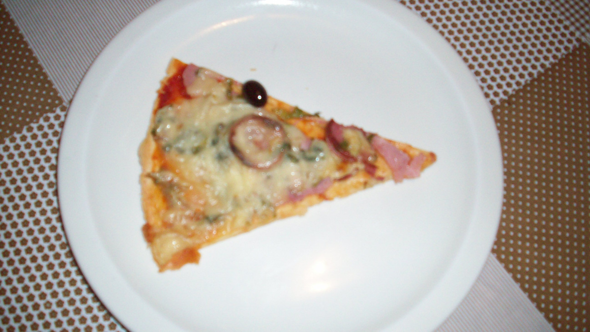 Pizza de liquidificador