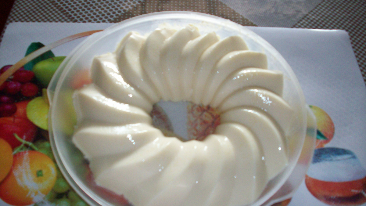 Flan de coco