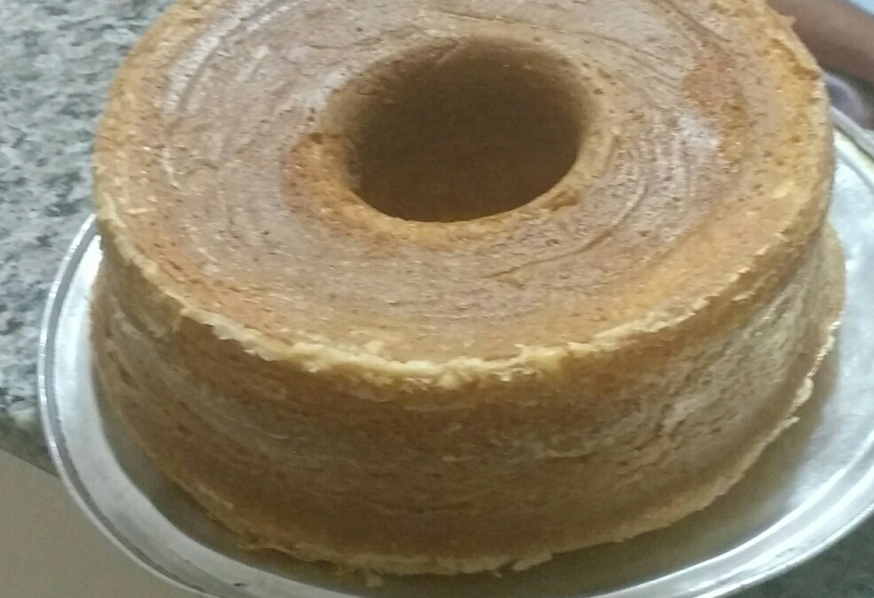 Bolo de maracujá fofinho