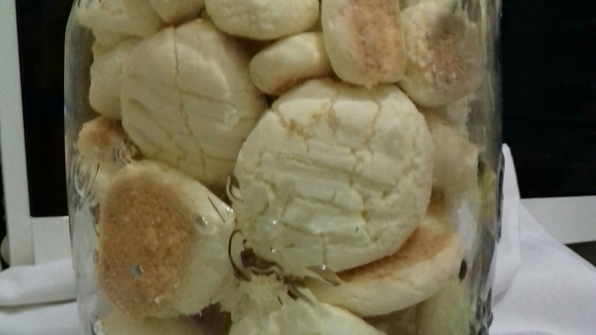 Sequilhos de leite condensado