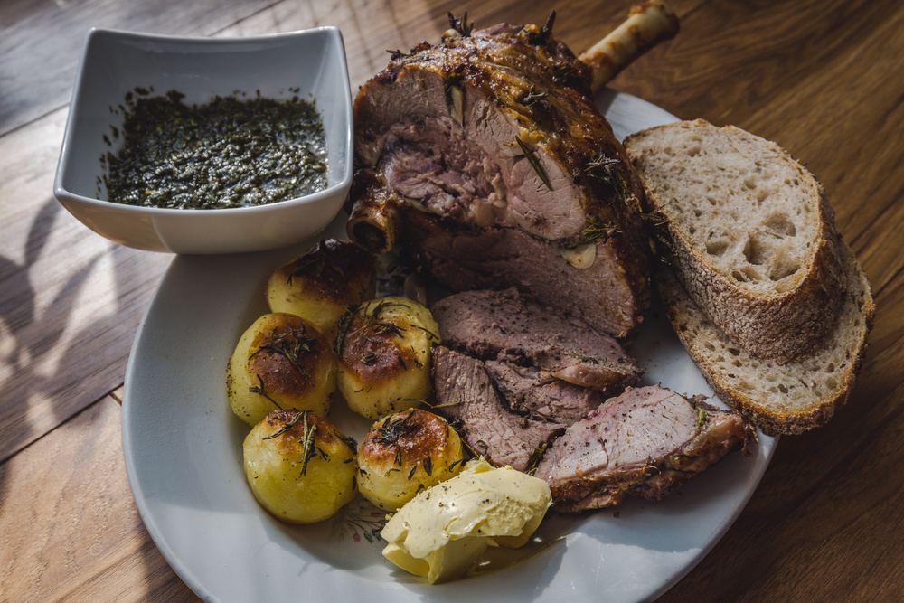 Pernil de Cordeiro Assado