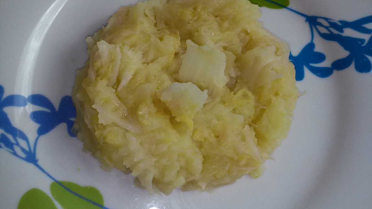 Salada de batata com acelga fácil