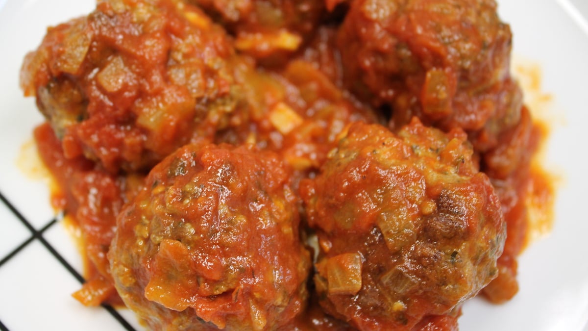 Almôndegas de carne moída