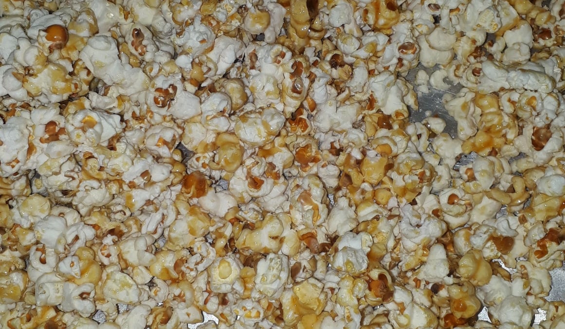 Pipoca doce caramelizada
