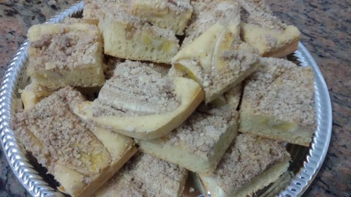 Cuca de banana diet