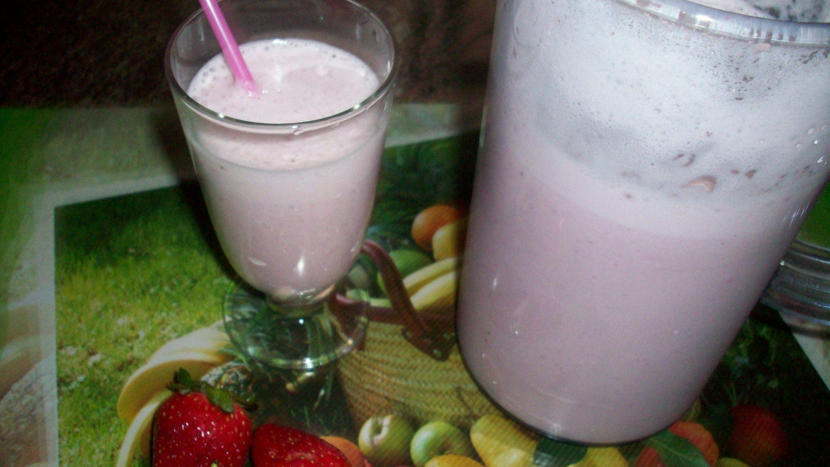 Vitamina de morango