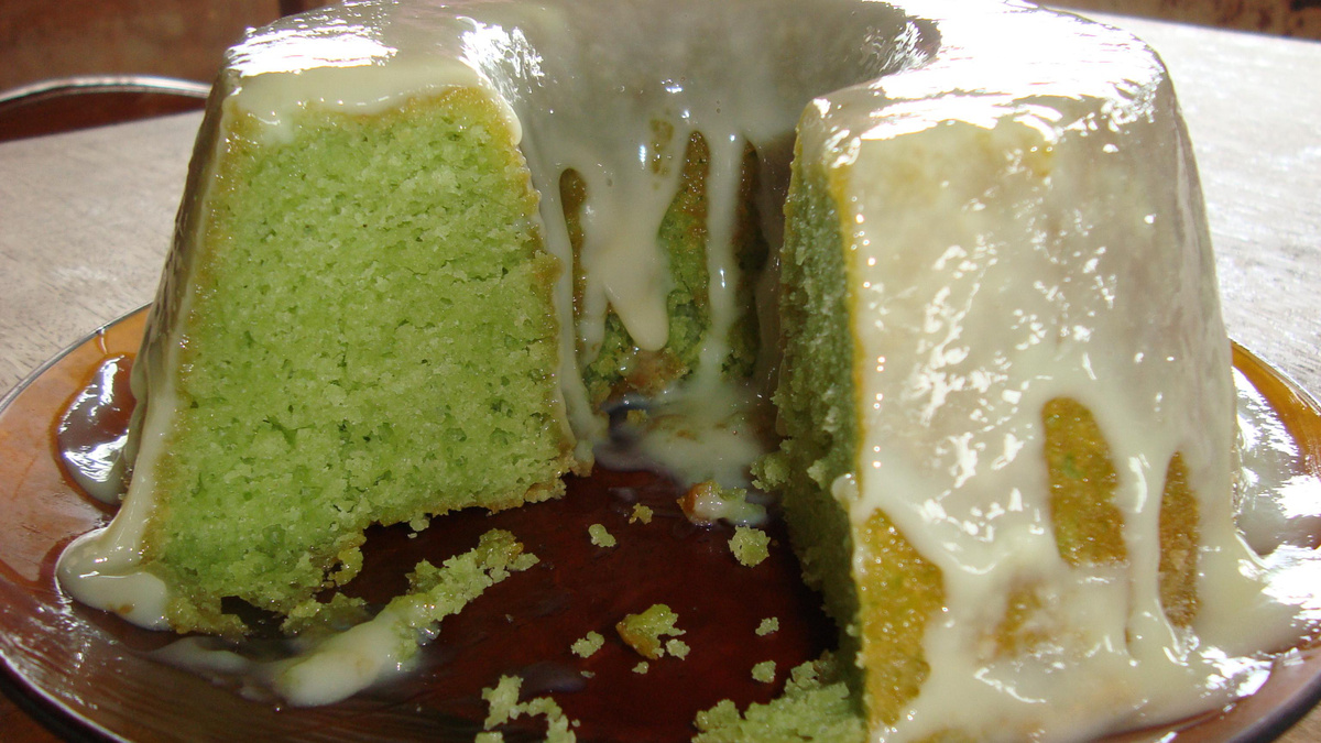 Bolo de limão (verde)