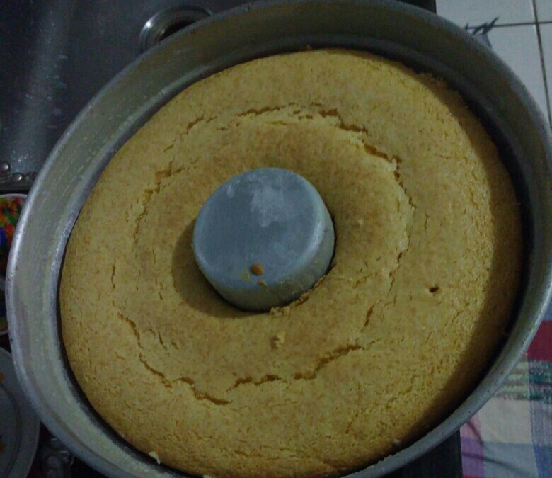 Bolo de fubá da vó Maria