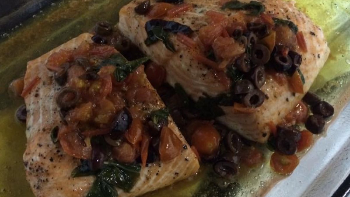 Salmão do tio Valdemar, simples e delicioso