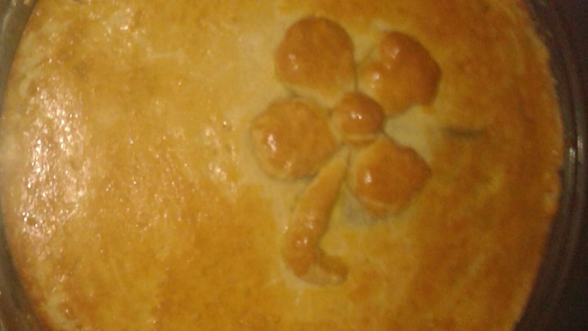 Torta salgada de frango