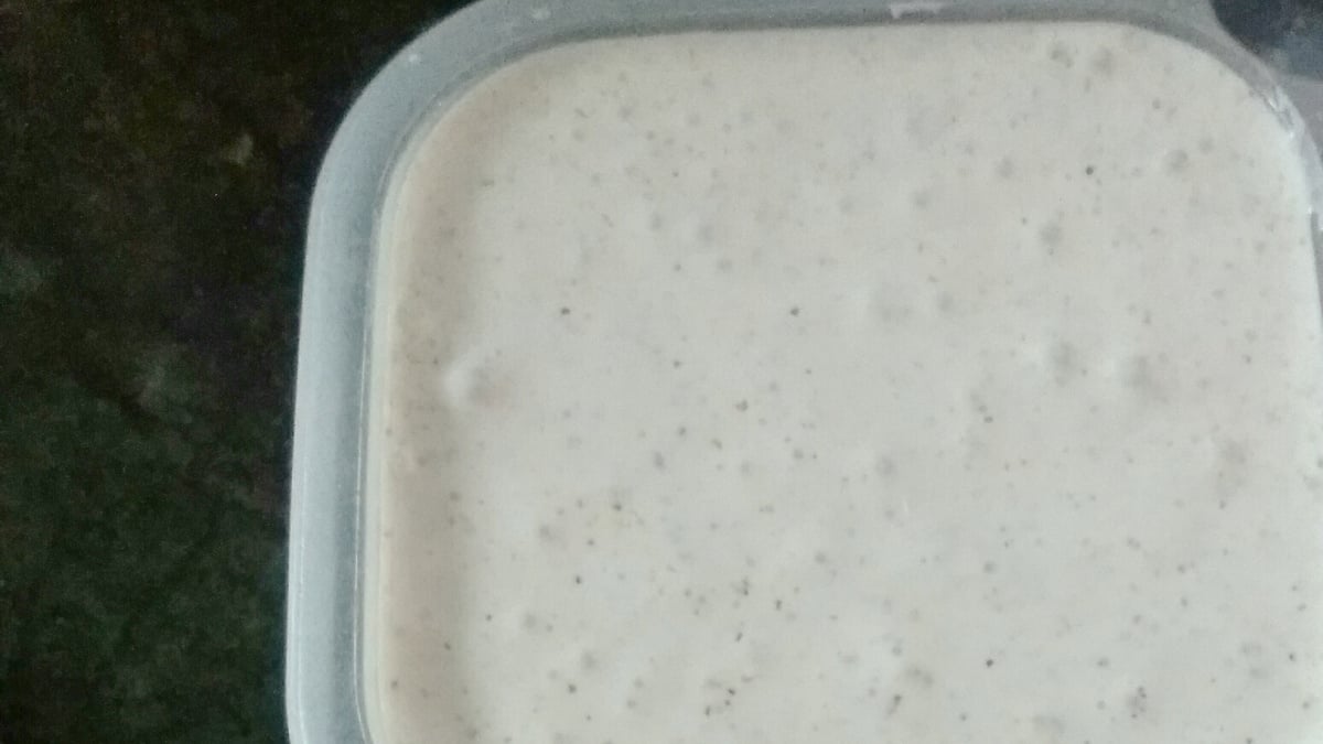 Maionese de leite com alho para churrasco