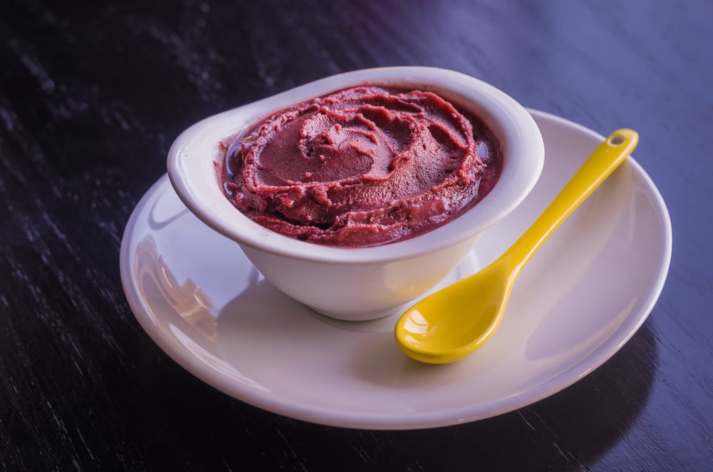 Sorvete de açaí