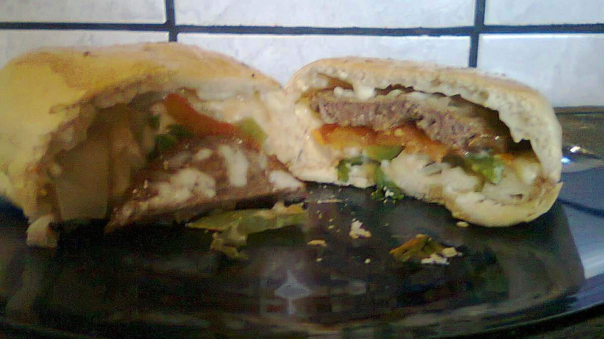 Hambúrguer assado especial