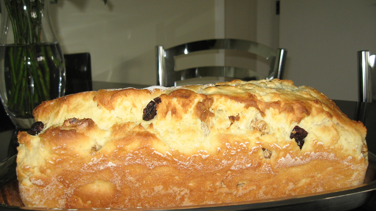 Pão doce de forma