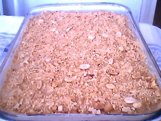 Torta de amendoim