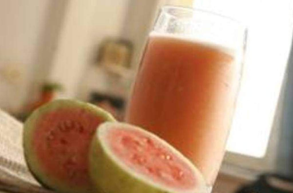 Batida de morango ou goiaba