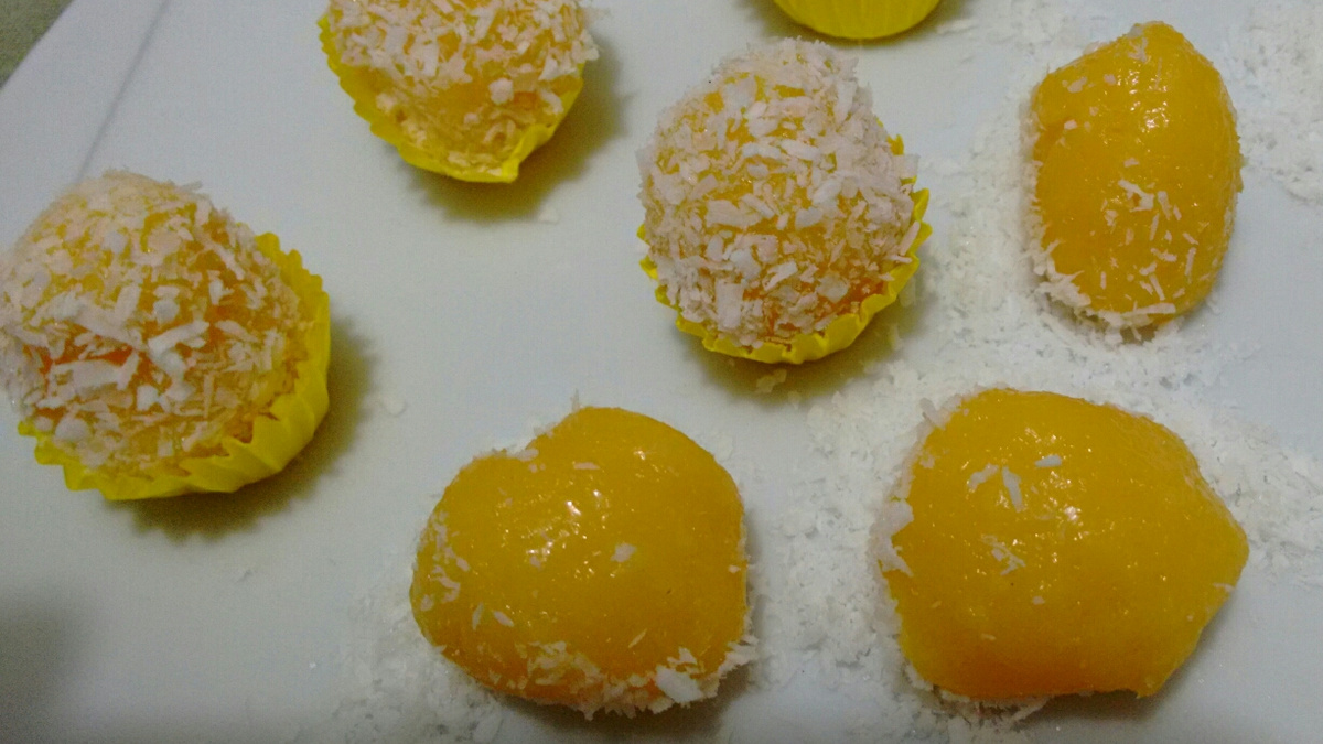 Docinho de gelatina para festa