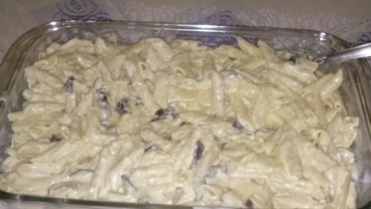 Penne maravilhoso ao shitake