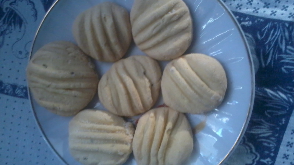Biscoito amanteigado simples