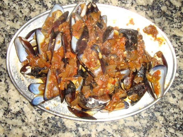 Marisco ao molho (Claudia e Vavá)