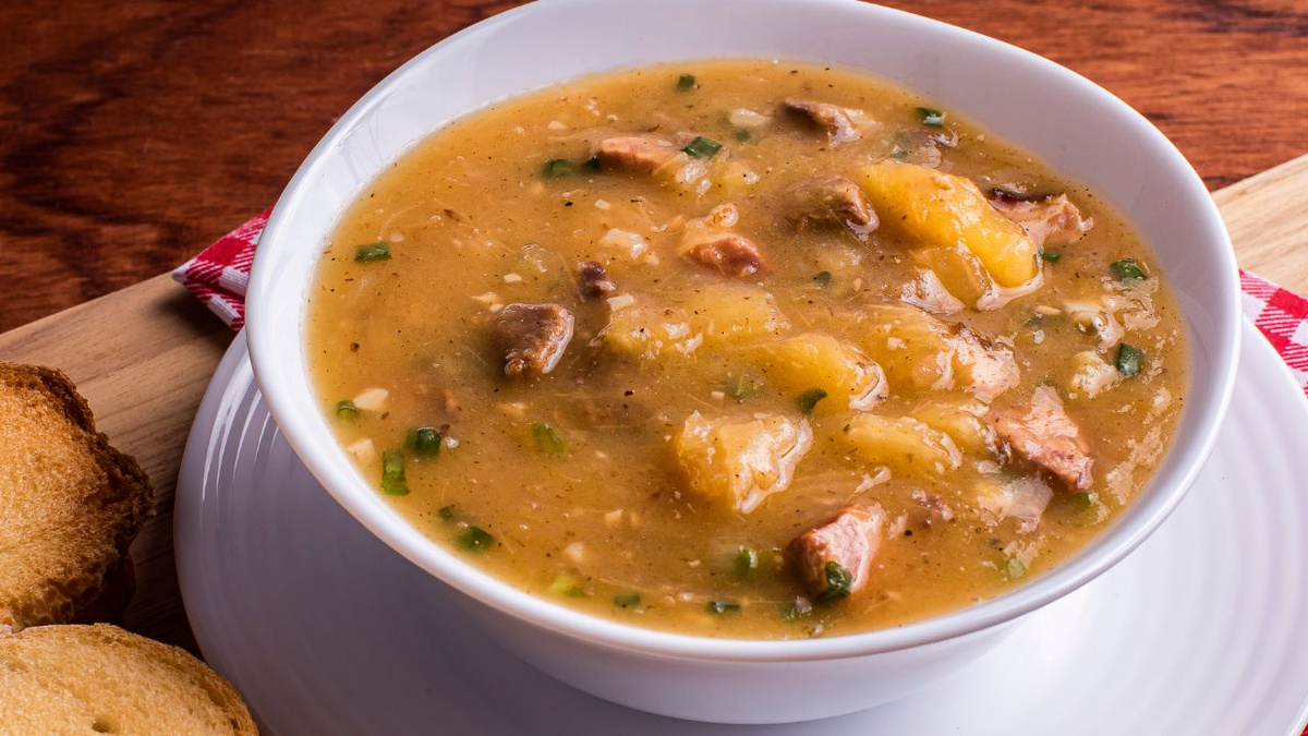Caldo de vaca atolada