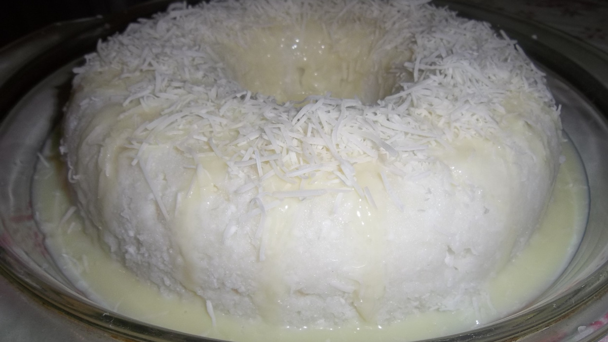 Bolo de tapioca baiano (não vai ao forno)
