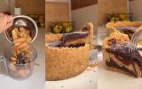Massa crocante de biscoito e recheio brigadeirudo: a receita dessa torta casadinho divina é fácil de fazer e todo mundo pede para repetir
