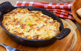 Adeus Chester: no Natal eu faço esse bacalhau gratinado divino e tudo mundo gosta, fica pronto em 10 minutos no forno