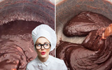 Palavra da confeiteira: "É aqui que muita gente erra o ponto do brigadeiro"