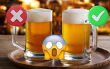 Nunca bebi cerveja em um copo limpo na rua: aprenda como identificar se o copo está limpo e vem ficar chocado comigo!