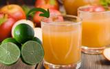 Benefícios do suco de maçã com limão: junte mais dois ingredientes secretos e veja seu corpo desinchar