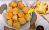 Receita fácil da mamãe na airfryer: bolinha de batata que derrete na boca e fica pronta em 15 minutos