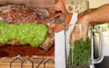 "Muito melhor que chimichurri, segredo de família": Juliano Cazarré revela receita do molho verde da vovó Luísa