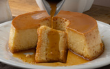 Minha filha disse que não iria comer pudim no Natal para não sair da dieta, então aprendi a fazer essa versão proteica com poucas calorias