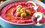 Homus de grão-de-bico rosa sem corante? Receita viraliza no TikTok e TudoGostoso ensina como fazer para ficar perfeito