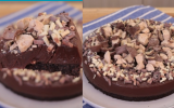 Quanto mais chocolate melhor: essa torta de bombom cremosa e chocolatuda é a sobremesa perfeita para o seu almoço de Páscoa