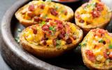 Veja o melhor jeito de fazer uma batata com recheio de bacon deliciosa na airfryer