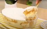 Pavê cremoso de abacaxi com coco: a melhor sobremesa gelada que eu já comi, dá vontade de fazer todo fim de semana