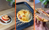 Hamburgão com massa de pastel na airfryer: receita rápida e fácil que você vai querer lanchar hoje