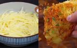 É só ralar, temperar e colocar na airfryer: batata crocante é a receita mais fácil que faço na fritadeira