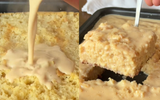 Bolo de doce de leite quente viral da internet é perfeito para servir com cafezinho: muito molhadinho, dá água na boca só de pensar