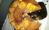 Bolo de banana com canela