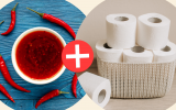 Coloque molho de pimenta no papel higiênico e tenha uma descoberta surpreendente na cozinha