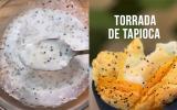 O segredo aqui é o forno: receita de torrada de tapioca crocante de 3 ingredientes muito fácil de fazer pro lanche ou café da manhã