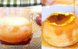 Pudim de caneca é perfeito para quem mora sozinho e quer uma sobremesa rápida: fica pronto em apenas 5 minutos!